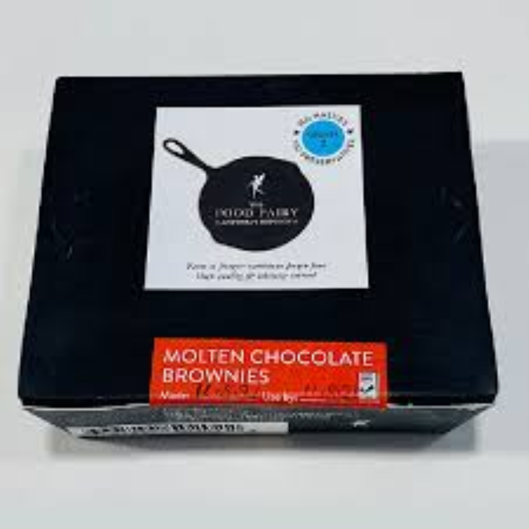 FOOD FAIRY MOLTEN CHOCOLATE BROWNIE